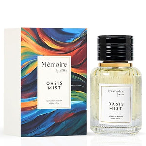 Azha Oasis Mist Long Lasting Arabian Perfumes for Women - Extrait De Parfum Spray 100 ML (3.4 OZ) with Bergamot, Vetiver &amp; Patchouli Notes ? Classic Ladies Perfume and Signature Gift for Women
