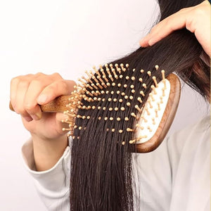 NALoRa Women Mens Scalp Massagers Air Cushion Hair Combs Wood Hair Brushes Massage Hairbrush Hair Care Massage Tools