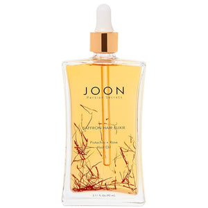 Joon Saffron Hair Elixir Pistachio + Rose Hair Oil 3.11 Fl. Oz.
