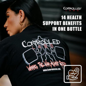 CONTROLLED LABS Orange Health IQ Daily Supplement for Men and Women, 90 Tablets, Enhanced Stamina, Energy, Cardio Function in Your Workout and Sports