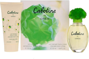 Parfum Gres Cabotine 50ml Body Lotion, Poch Voy and EDT for Women Gift Set 50 ml