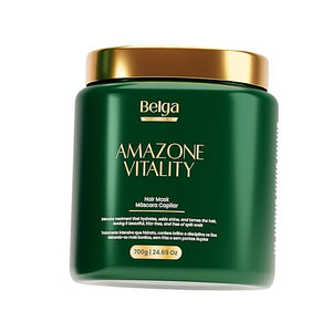 Amazone Vitality Brazilian Smoothing Keratin Treatment Mask Botox - Anti-Frizz &amp Deep Repair. 24.6 Ounces