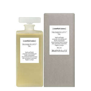 [ comfort zone ] Tranquillity Oil Nourishing Aromatherapy Bath &amp Body Oil 6.76 Oz