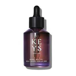 Keys Soulcare Sacred Body Oil with Marula Oil, Lightweight, Non-Greasy, Hydrates, Calms &amp; Nourishes Skin with Manuka Honey, Cruelty-Free, 1.69 Fl Oz