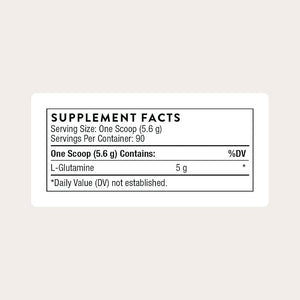 THORNE - L-Glutamine Powder - Glutamine Powder for GI Health and Immune Function* - 17.8 Oz
