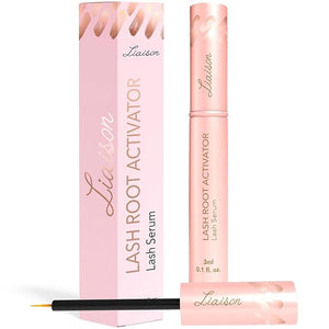 Liaison Lash Growth Serum for Women | Eyelash Growth Serum to Grow Longer Thicker Healthier Lashes | Lash Root Activator with Peptides &amp Biotin| Natural Long Lasting Eye Lashes (3ml)