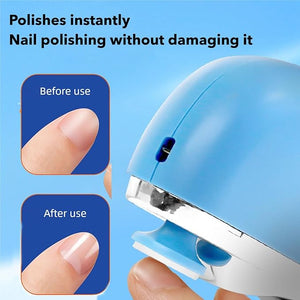 Smart Nail Clipper 2026 3 in 1 Electric Nail Clippers for SeniorsDesigned for Extra Hard/Thick Hands Feet NailsPolishing Clipper with Lightfor Limited Mobility People (Upgraded)