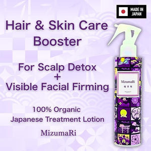 MizumaRi Scalp Reset Booster | Hair Volume &amp Root Support | 100% Organic ? Also For Facial Care