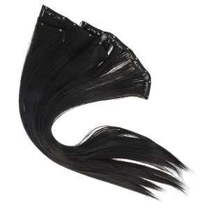 FRCOLOR 28pcs Hair Extension Women Straight Clips Hair Accessories Volume Enhancement Natural Seamlessness Women Wigs