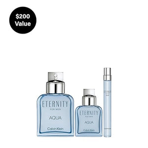 Calvin Klein Eternity Aqua Eau De Toilette ? Woody Men's Cologne ? With Notes of Cucumber, Sage, &amp; Sandalwood ? Long Lasting Fragrance