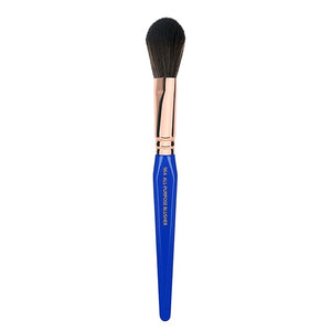 Bdellium Tools Professional Makeup Brush - Golden Triangle 964 All-Purpose Blusher - With All Vegan and Soft Synthetic Fibers For Precise Blush Application (Blue 1pc)