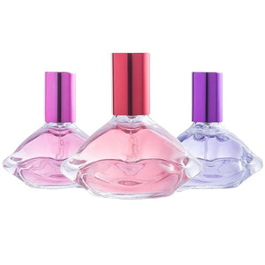 Angel Face Perfume Set for Teen Girls Body Spray Perfume for Kids Girls 10-12 &amp Teenage Fashion Collection Girl Gift Set 3 Kissing Lips-Shaped Perfumes