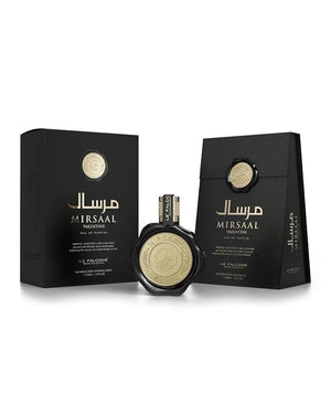 Mirsaal Valentine Eau de Parfum ? Elegant Unisex Fragrance with Mint Lavender &amp Musk ? Fresh &amp Confident Scent for Men and Women ? 3.4 oz