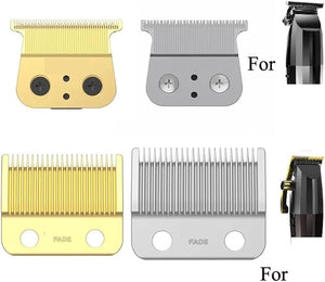 Hair Clippers BladeCompatible For JRL Clipper Blade Stand PrecisionHair Cuttercool Blade TechnologyClipper FADE Blade Easy Clean(2020T blade gold)