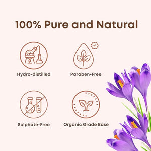 Saffron Attar Perfume | Luxury Fragrances for Men &amp Women | Premium Non-Alcoholic Attar | Natural Captivating Scent for Girls &amp Boys | Unisex Ittar | Fragrance of Kannauj