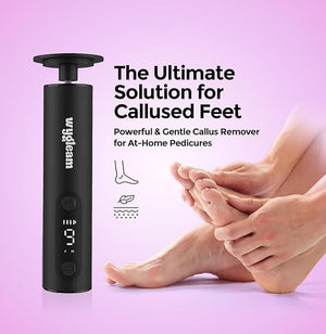 Electric Callus Remover for Feet &amp Nail File Drill Kit - 2 in 1 Rechargeable Pedicure Tools for Flawless Feet - Professional Foot File with 3 Speeds for Dead Skin Removal - at Home Pedicure