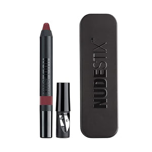 Nudestix Intense Matte Lip + Cheek Pencil ? 3-in-1 Long-Wear Matte Lipstick, Lip Liner &amp; Blush Stick | Waterproof, Vegan, Preservative-Free