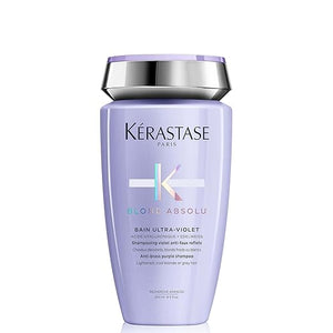 KERASTASE Blond Absolu Bain Ultra-Violet Shampoo - Neutralizes Brassy Undertones With Blue and Violet Pigments Restores Shine and Softness