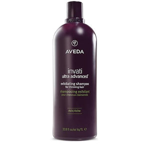 Aveda Invati Ultra Advanced Exfoliating Shampoo Rich | Step 1 of 4 | Reduces Hair Loss by 77% | for Medium to Thick Thinning Hair Types | Normal to Oily Scalp | 94% Naturally Derived*