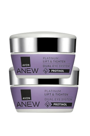 Lifting Avon Dual Eye System Anti Wrinkle Eye Cream PACK OF 2