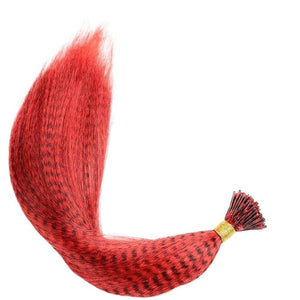 Synthetic Colored Faux Feather Hair Extensions 16 10 Strands/Pack Women's Heat Resistant Fiber Wig Accessories(1-10 Strands-Pack)