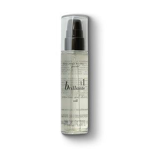Rossano Ferretti Brillante Protect and Shine Oil | Frizz-Free Shiny Glossy Hair with UV Protection | Vegan Cruelty-Free Luxury | 3.4 Fl Oz