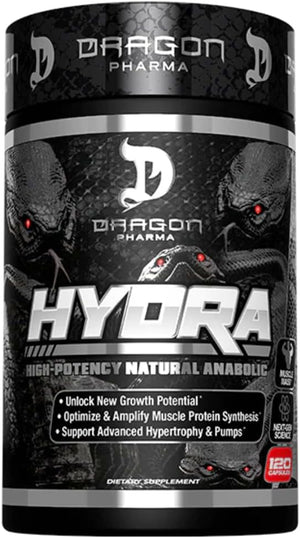 DRAGON PHARMA Hydra Premium Endurance Supplement Increase Recovery and Performance Research Backed Ingredients (120 Capsules)