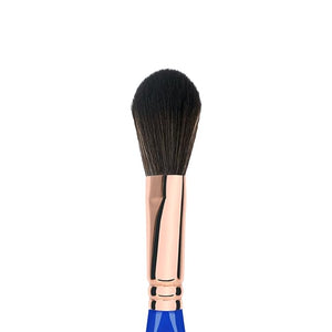 Bdellium Tools Professional Makeup Brush - Golden Triangle 964 All-Purpose Blusher - With All Vegan and Soft Synthetic Fibers For Precise Blush Application (Blue 1pc)
