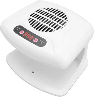 Nail Dryer for Regular Polish 300W 2 in 1 Nail Drying Fan with Auto Sensor Hot and Cold Air Professional Nail Dryer for Manicure Salon and Daily Home Use(White)