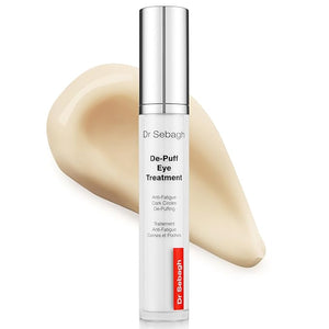 Dr Sebagh De-Puff Eye Cream (0.51 fl oz) - Award-Winning Eyecream for Dark Circles &amp; Puffiness - Under Eye Moisturizer &amp; Under Eye Plumper - Anti-Fatigue Hollow Eyes Treatment for All Skin Typ