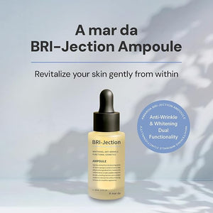 A mar da BRI-Jection Ampoule 30ml ? Hydrating &amp Radiance Serum with 3GF Complex &amp Volufiline | For Smooth and Supple-Looking Skin