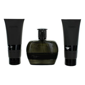 Mustang Black by Mustang 3 Piece Gift Set for Men