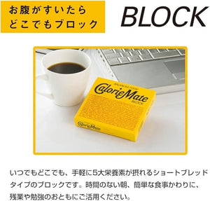 Calorie Mate Block Of Chocolate 2.82oz(80g) Set Of 10
