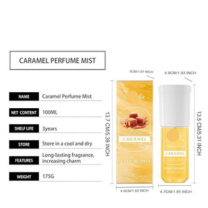 Exquisite Caramel Scented Perfume Spray - Long-lasting Fresh &amp Natural Fragrance(2PCS)