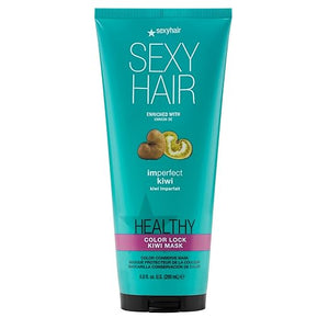SexyHair Healthy Imperfect Fruit Color Lock Mask 6.8 oz | Kiwi | Color Conserve | All Hair Types