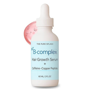 B-Complex Hair Serum with Caffeine &amp Copper Nutrients ? Vitamin Rich Scalp Energizer for Stronger Hair &amp Scalp ? Lightweight Non-Greasy Formula