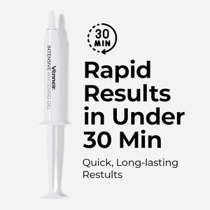 Venneir¢ç Pap+ Intensive Teeth Whitening Gel Syringes ? No Sensitivity, Peroxide-Free, Vegan-Friendly ? Professional at-Home Whitening, Clinically Proven (3 Pack)