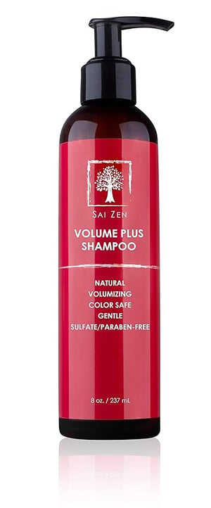 Volume Plus Shampoo | Anti-Thinning and Volumizing Formula | Made in USA |Sulfate and Paraben Free | All Hair Types 8 oz.
