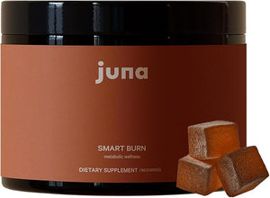 Juna Smart Burn Metabolism Gummies ? Stimulant-Free Supplement Supports with Converting Fat into Fuel and Boosting Calorie Burn (60 Count) Tropical Citrus Flavor