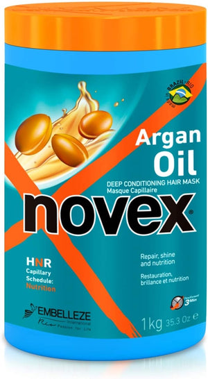 Novex Argan Oil Conditioning Mask 35 oz. - Prevents &amp Repairs Split Ends