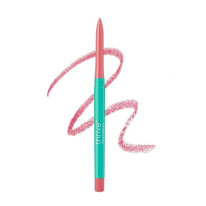 Thrive Causemetics Lip Filler Long-Wearing + Plumping Lip Liner, Shea Butter Hydrating Lip Plumper Retractable Lip Liner Pencil, Built In Sharpener, Vegan &amp; Cruelty Free, Maureen (Petal Pink)
