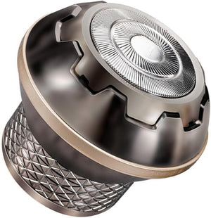 minkissy Remove Grey Beard Electric Trimmer Machine Men's Portable Hair Trimmer Waterproof Beard Shaving Razor Head Shaving Machine