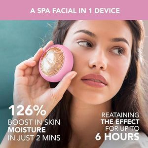 FOREO UFO 2 Supercharged Face Mask - Warming - Face Moisturizer - Dark Spot &amp; Acne Scar Treatment for Face - Anti Aging ? Nourishing - Pearl Pink