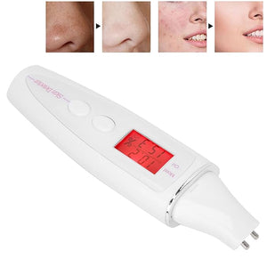 Skin Tester High Sensitive LCD Digital Skin Analyzer Water Oil Analyzer with Digital LCD Display Water Oil Monitor for Skin Care for TravelingHomeBeauty Salon(02)