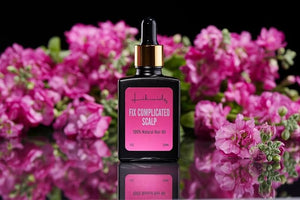 All That Glitters Natural Hair Oil (Pink)