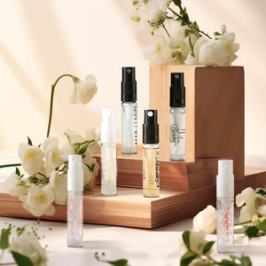 20 Piece Designer Fragrance Samples Women's Designer Fragrance Sampler Collection Luxury High-End Perfume Vials for Women Mini Perfume Samples Gift for Girlfriend Wife or Mother-20 Random Samples