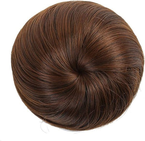 UNNS Hair Bun Clip Synthetic Fiber Hair Extensions Bun Donut Bun Wig Clip Ballet Bun Claw Clip Bun Hair Pieces Women's Hair Accessories Synthetic Hair (Color : E)