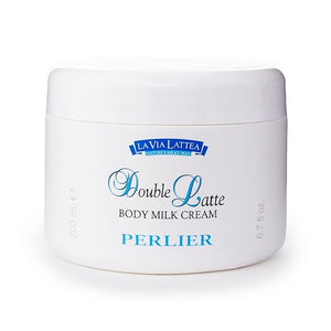 Perlier Double Latte Body Milk Cream For Senitive Skin ~ 6.7oz