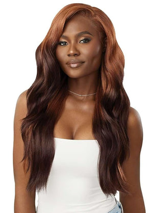 Outre Lace Front Wig -Perfect Hair Line 13X6 - Jaanay (ST AUBURN OMBRE)