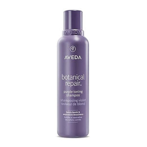 Aveda Botanical Repair Purple Toning Shampoo | For Blonde Silver Grey Hair | Reduces Brassy Tones | Silicone Free | 96% Naturally Derived* 6.7 fl oz